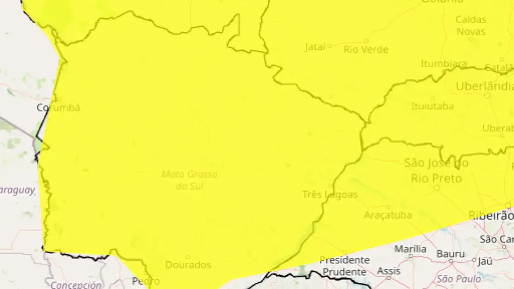 Baixa umidade coloca 70 cidades de MS em alerta