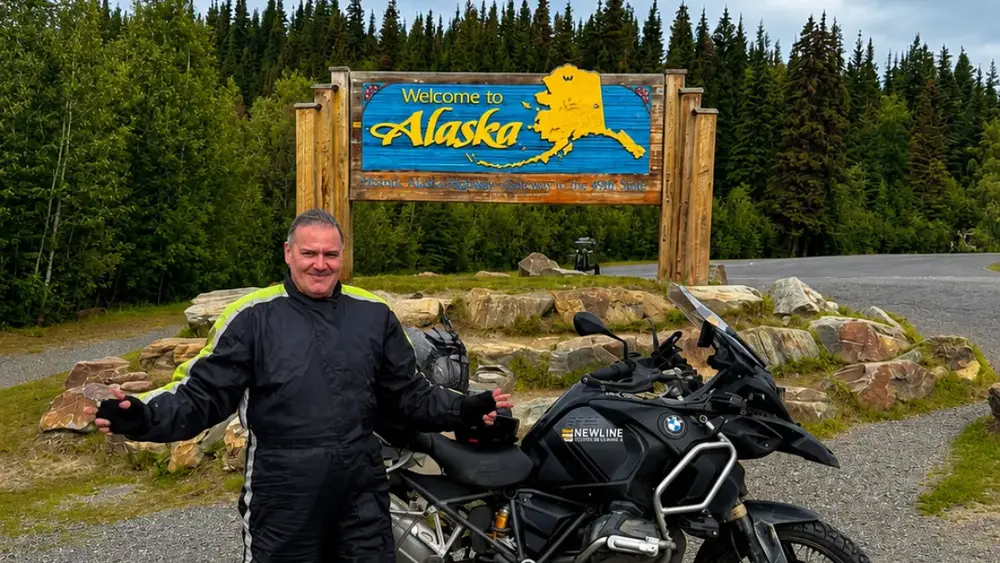 Celinho recusa trocar moto no Canadá e segue viagem
