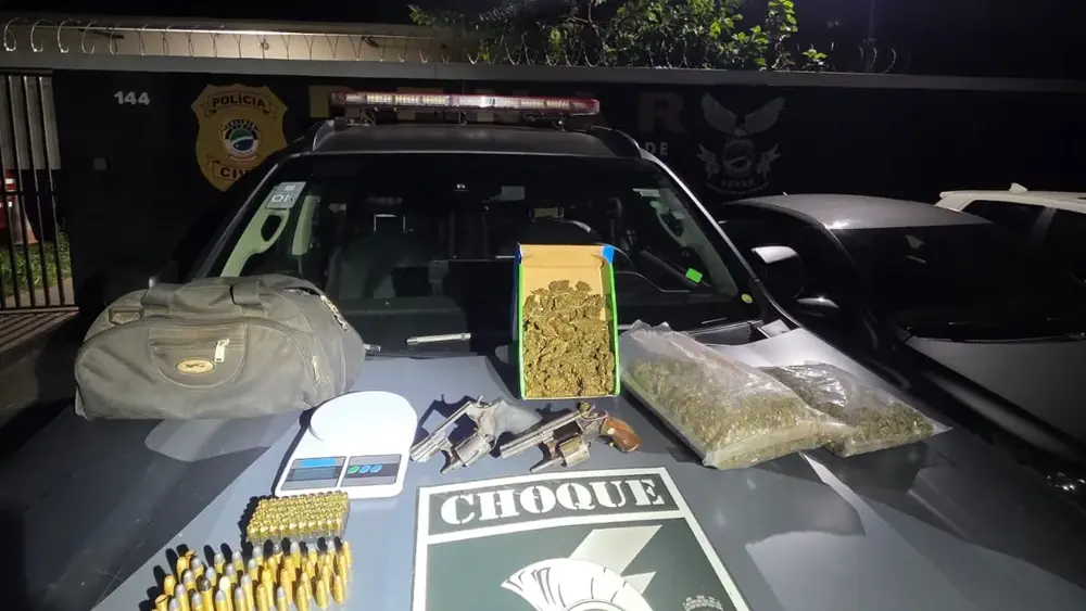 Choque prende grupo do CV armado antes de atacar o PCC