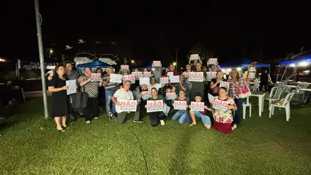 Protesto contra Centro POP no Amambaí pede revisão da prefeitura