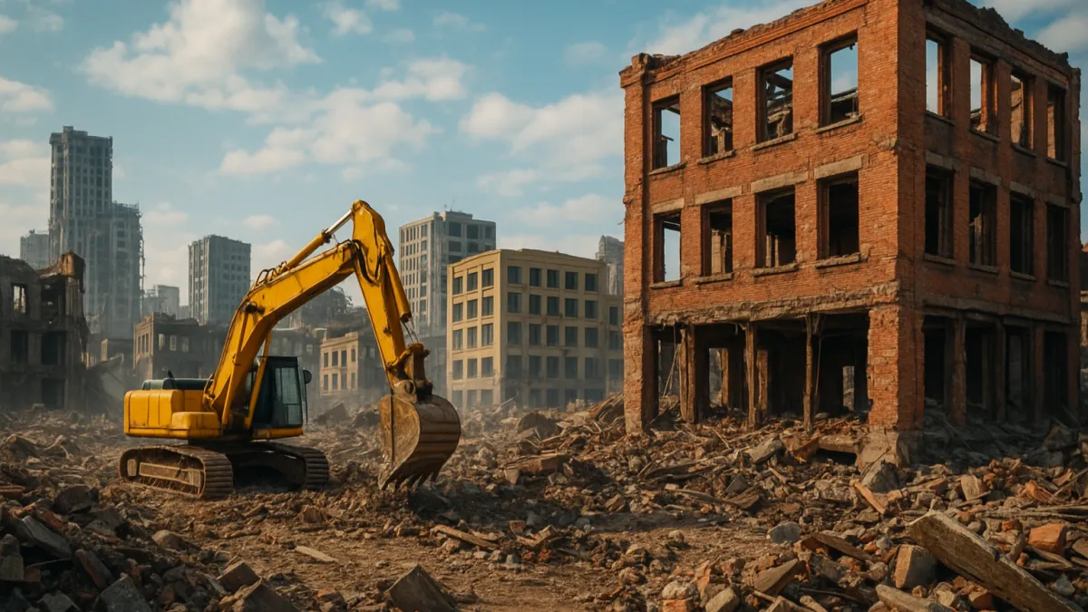 Filmes que mostram cidades reconstruídas depois de grandes desastres