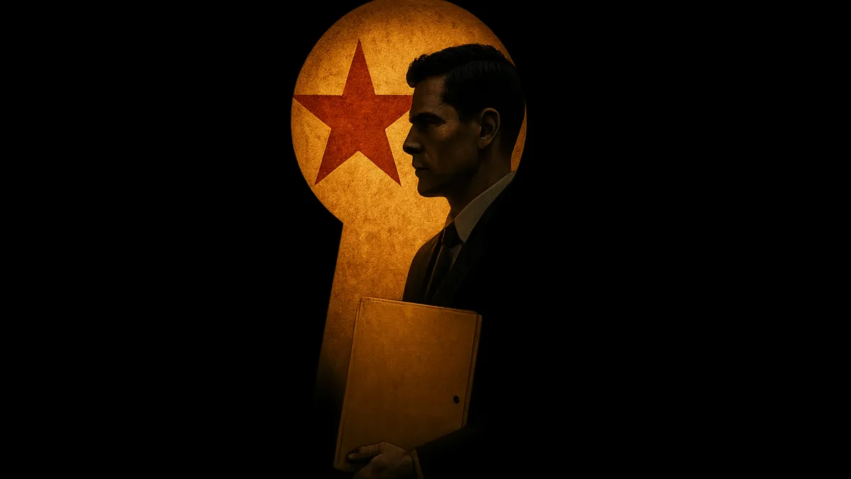 Filmes sobre conflitos morais de espiões que servem ao governo