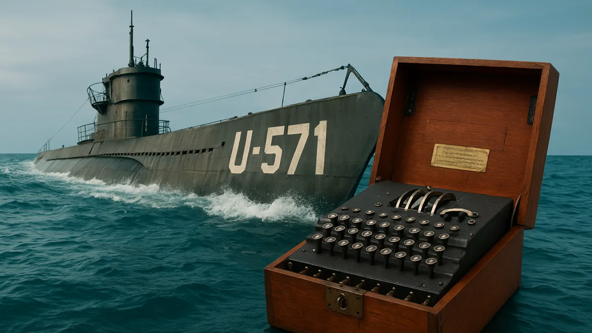U-571 de Jonathan Mostow Matthew McConaughey Enigma submarino