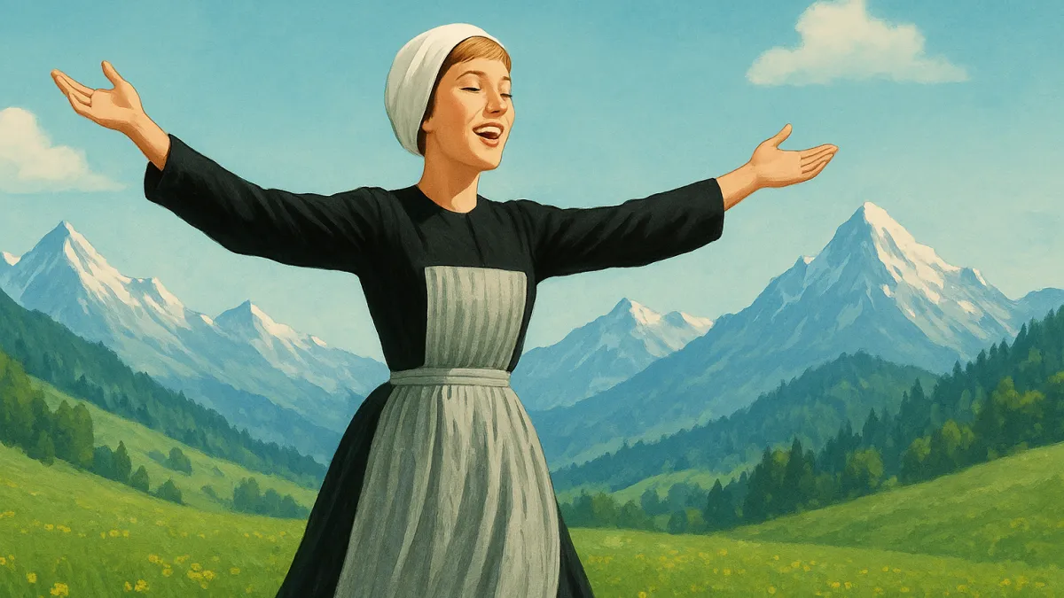 A Noviça Rebelde: Julie Andrews e a magia eterna da Áustria