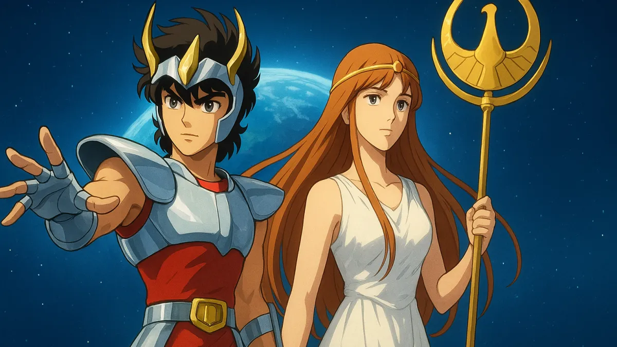 Cavaleiros do Zodíaco (1986): Seiya e Atena Salvar o Mundo!