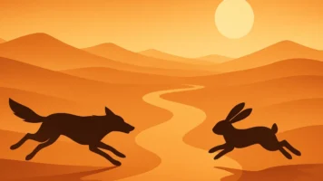 Coiote e Papa-Léguas: A perseguição icônica no deserto clássico