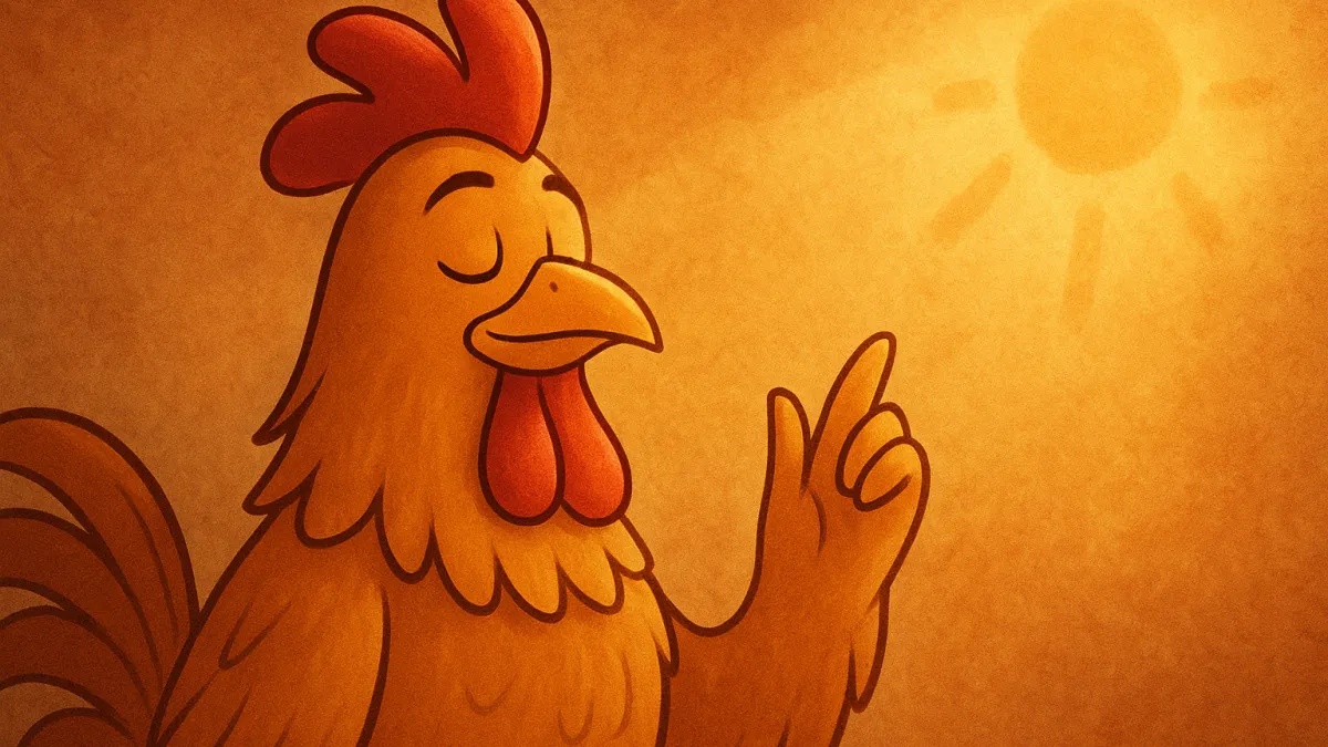 Galo Cláudio: As lições de vida do galo mais sábio da TV clássica