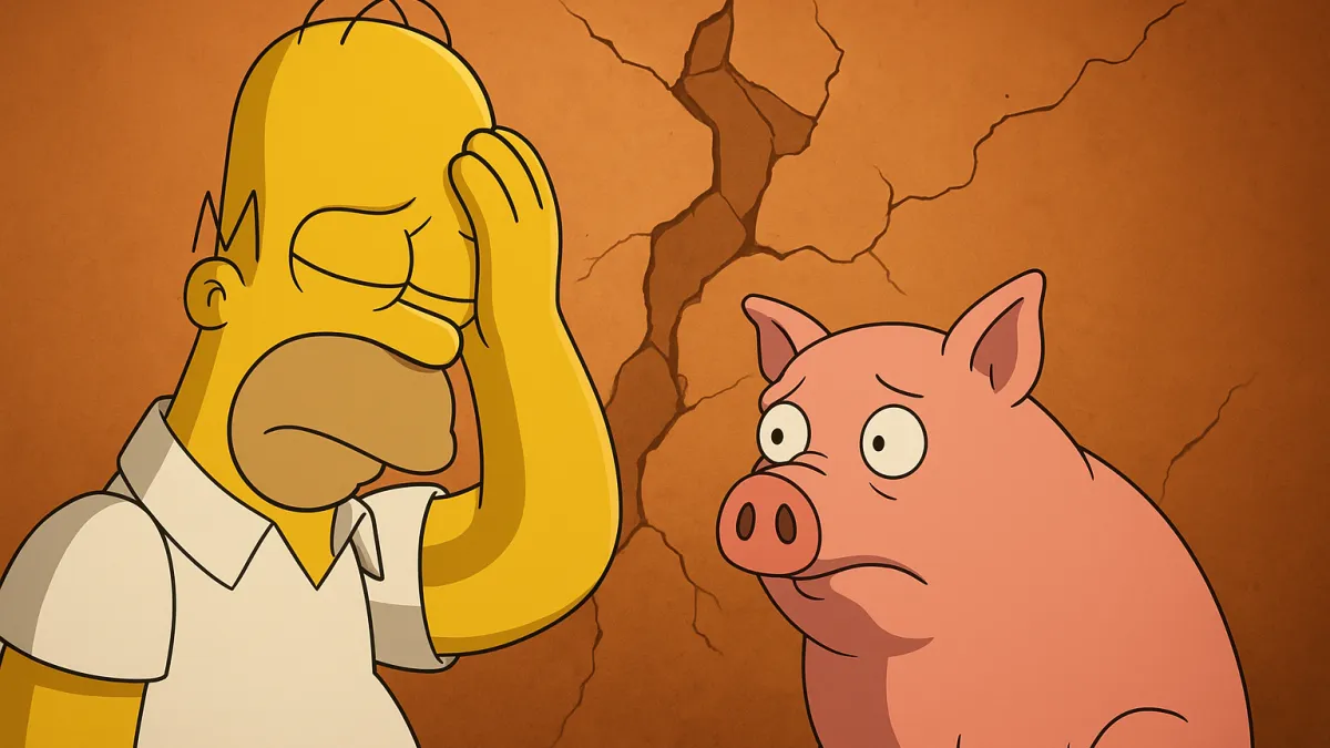 Os Simpsons: O Filme (2007): Homer, porco e a crise familiar!