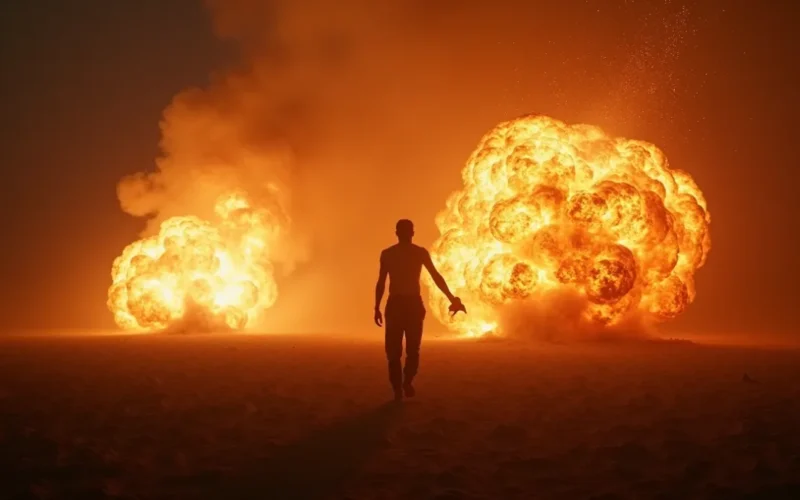 Como Hollywood cria explosões reais nas filmagens de ação
