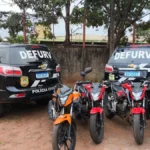 Brazil gang arrested with 6 stolen motorcycles in chop shop