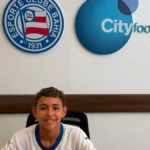 Brazilian boy, 11, signs contract to play for Bahia City